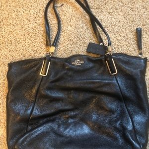 Black Coach Shoulder Bag